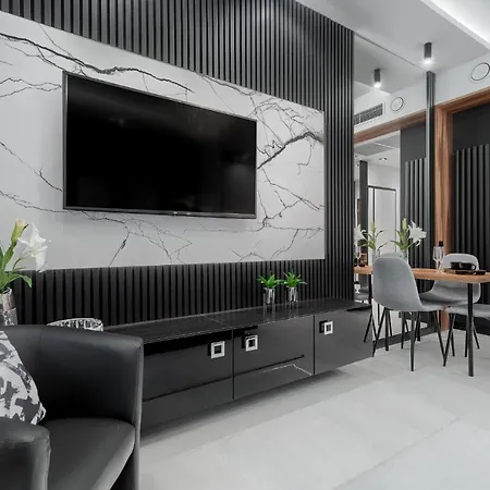 Margi Tokyo Lux Balcony Pool Sauna Lejlighed Stettin