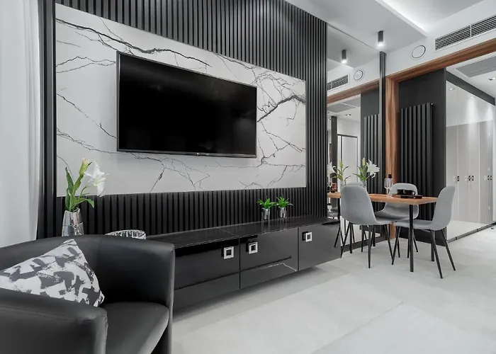 Margi Tokyo Lux Balcony Pool Sauna Apartament Szczecin