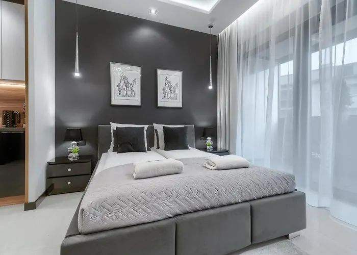 Margi Tokyo Lux Balcony Pool Sauna Apartament Szczecin